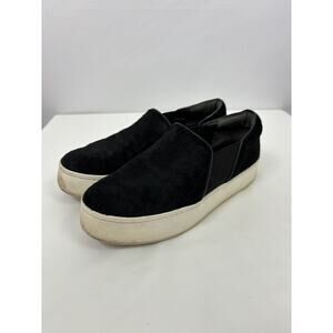 Vince Berlin Ponyhair Slip On Sneakers Black 8 38 Flatform Platform Fur